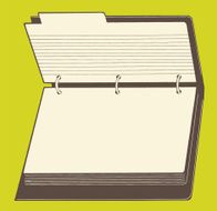 Index Card Book