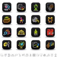 Higher education icons N2