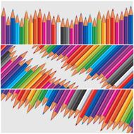 Pencil set banner