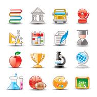 Education icons N100