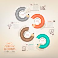 business education pencil Infographics N2