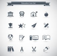 Education Icon Set N36
