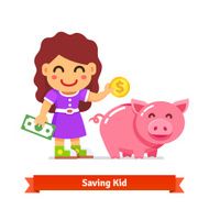 Children finances and savings concept N2