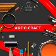 Art and crafts template