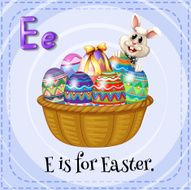 Alphabet E Easter