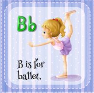 Alphabet B ballet N2