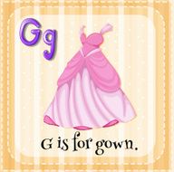 Alphabet G gown