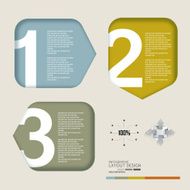 Modern business design for template infographic website symbol N12