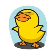 PROUD DUCK VECTOR CARTOON 72 N2