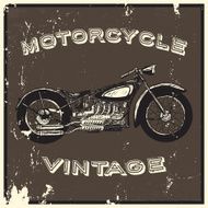 Vintage motorcycle label N2