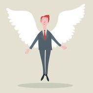 Businessman With Wings N3