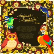 gorgeous birds template N3