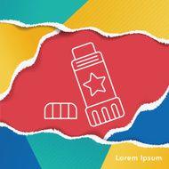 glue line icon N6