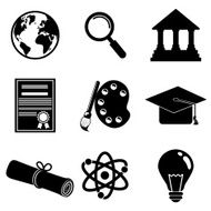 Education and elearning icons N24