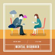 mental disorder counseling concept