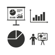 Diagram graph Pie chart Presentation billboard N13
