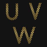 Golden letters N2