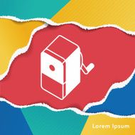 Pencil sharpener icon N2
