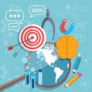 International education back to school graduation concept