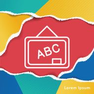 blackboard line icon N2