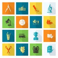 school and education icons N15