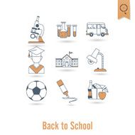 school and education icons N20