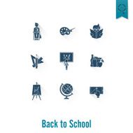 school and education icons N25