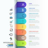 Modern infographic option banner N5