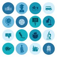 school and education icons N38