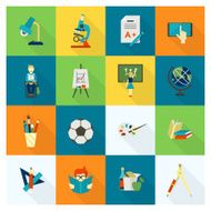school and education icons N46