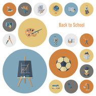 school and education icons N49