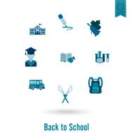 school and education icons N53