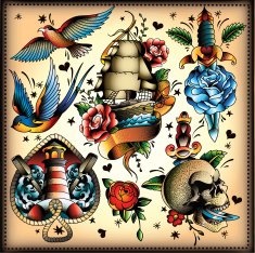 Tattoo set