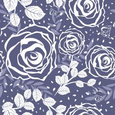 Seamless Floral Pattern N444