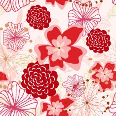 Seamless Floral Pattern N448