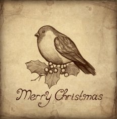 christmas greeting card N130