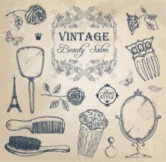 Vintage salon