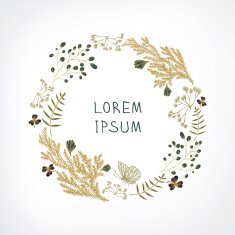 Floral wreath N4