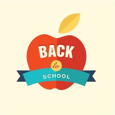 paper sticker apple N2