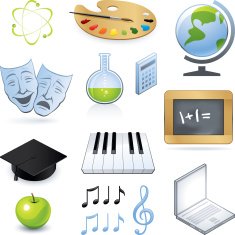 Education icons N54