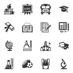 Education Icon Set N16