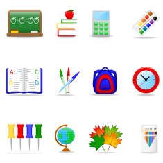 Education Icon Set N18