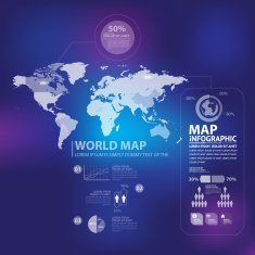 map infographic
