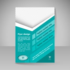 Site layout for design - flyer