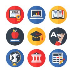 Education Symbols and Icons