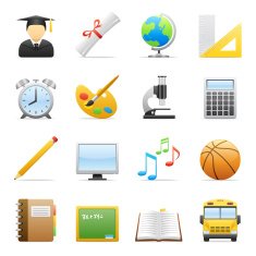 Color Icons - Education