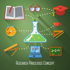 Flat concept of research education processes