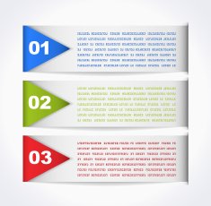 Modern infographics template N2