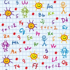 kid school seamless N2