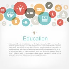Education copy space N4